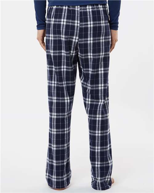 Navy/ Silver Plaid