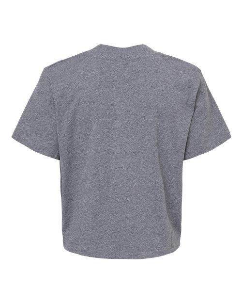 Women's Boxy Tee - Granite Heather