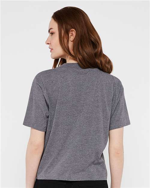 Women's Boxy Tee - Granite Heather