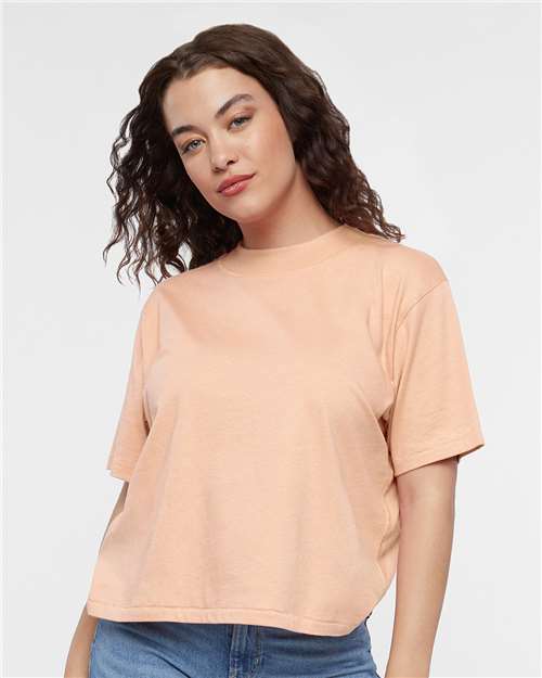 Women's Boxy Tee - Peachy