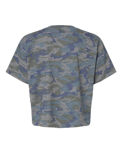 Women's Boxy Tee - Vintage Camo