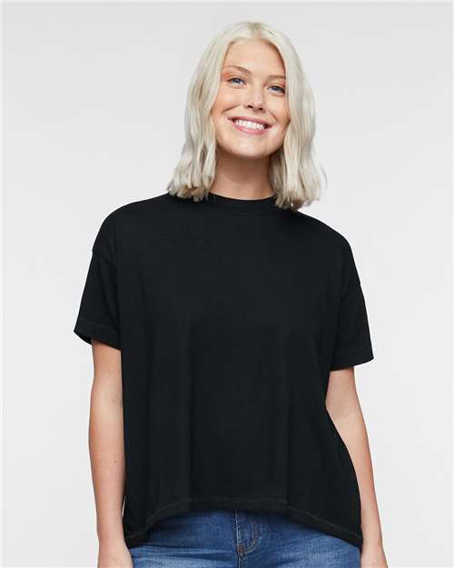 Women's Hi-Lo Tee - Black