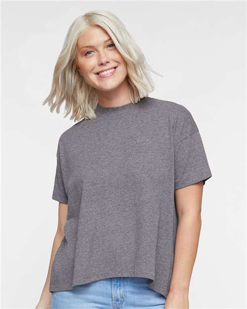 Women's Hi-Lo Tee - Granite Heather