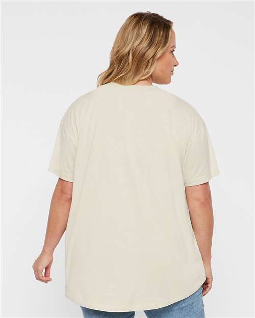 Women's Hi-Lo Tee - Natural