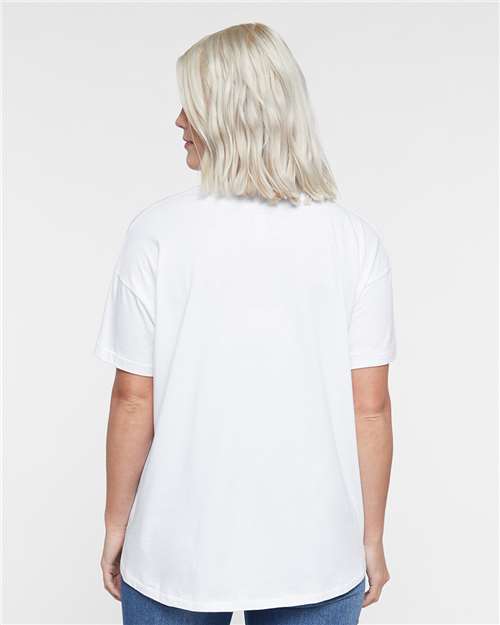 Women's Hi-Lo Tee - White