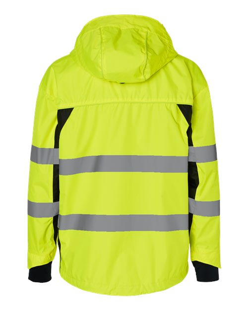 Unisex Premium Black Series® Windbreaker - Lime/ Black