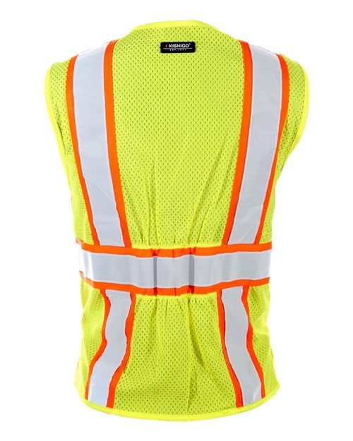 Women's Standard Vest - Lime/ Orange