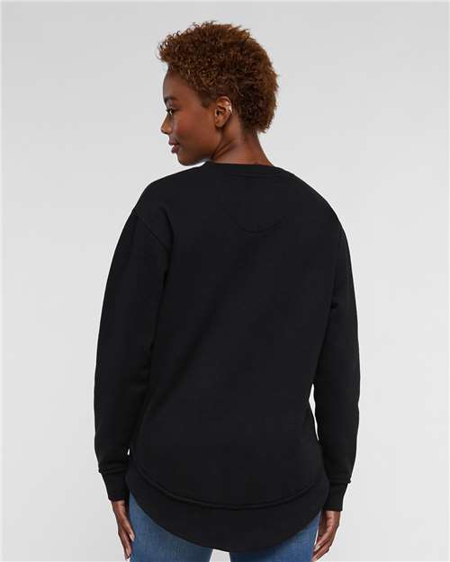 Women's Weekend Fleece Crewneck Sweatshirt - Black