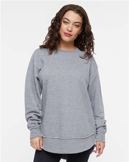 Women's Weekend Fleece Crewneck Sweatshirt - Granite Heather