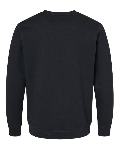 Unisex Elevated Fleece Crewneck Sweatshirt - Black