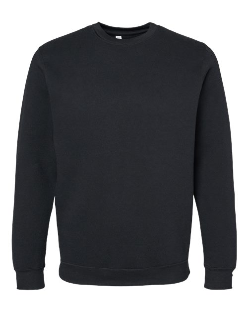 Unisex Elevated Fleece Crewneck Sweatshirt - Black