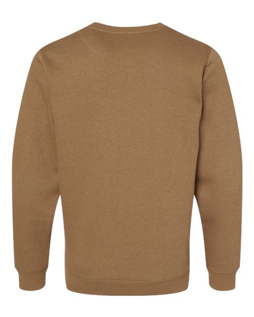 Unisex Elevated Fleece Crewneck Sweatshirt - Coyote Brown