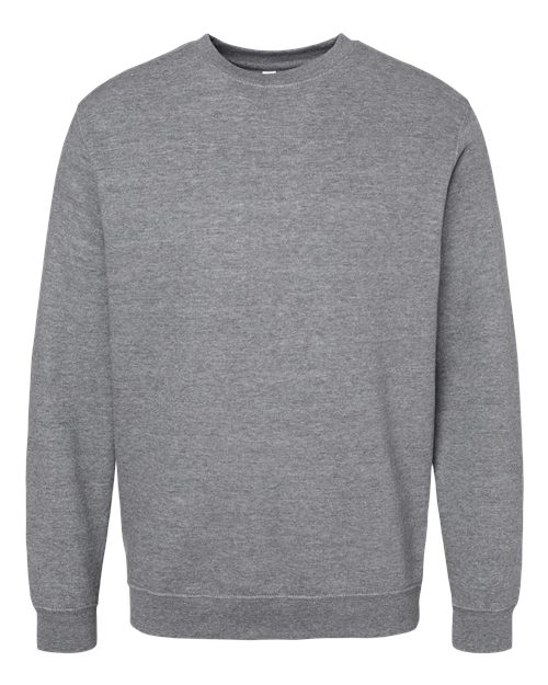 Unisex Elevated Fleece Crewneck Sweatshirt - Granite Heather