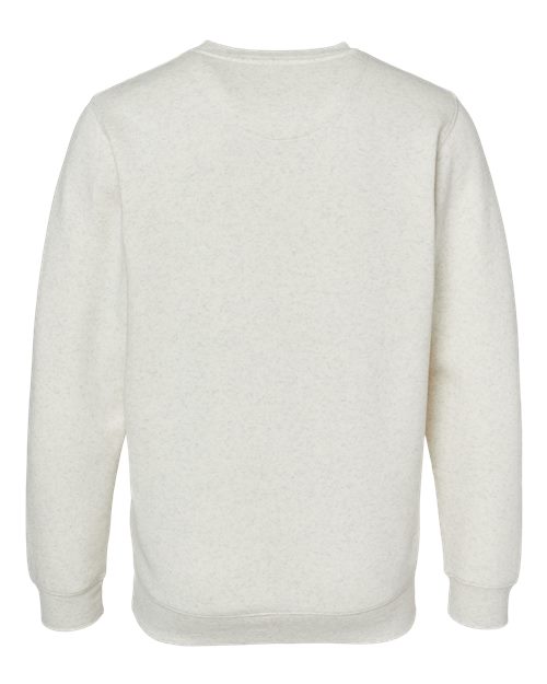 Unisex Elevated Fleece Crewneck Sweatshirt - Natural Heather