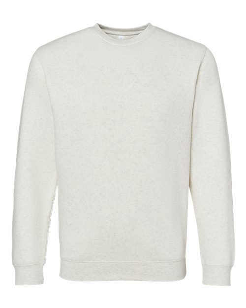 Unisex Elevated Fleece Crewneck Sweatshirt - Natural Heather