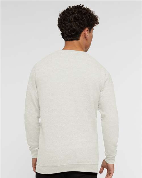 Unisex Elevated Fleece Crewneck Sweatshirt - Natural Heather