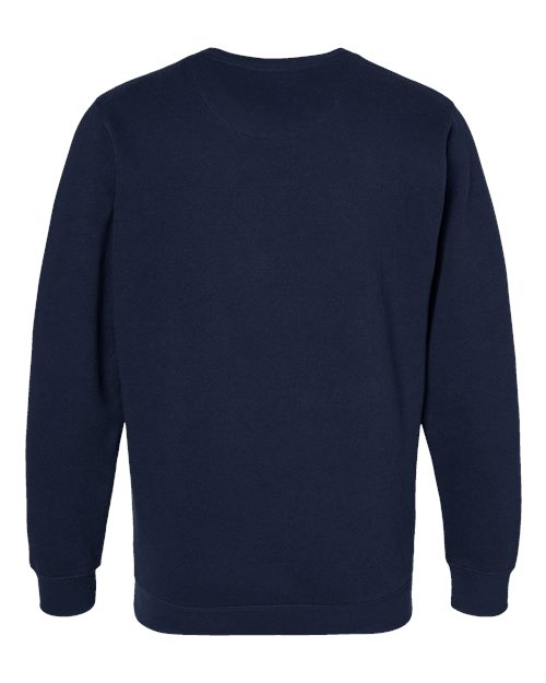 Unisex Elevated Fleece Crewneck Sweatshirt - Navy