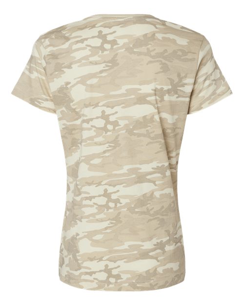 Women's Fine Jersey Tee - Natural Camo