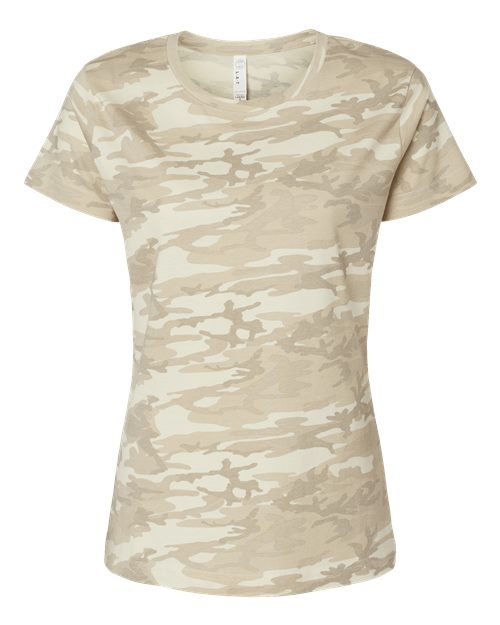 Women's Fine Jersey Tee - Natural Camo