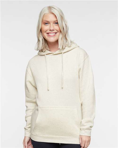 Unisex Elevated Fleece Hoodie Sweatshirt - Natural Heather