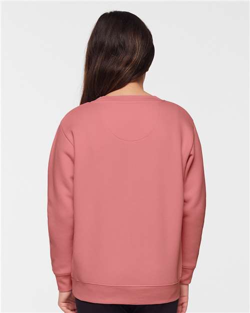 Youth Elevated Fleece Crewneck Sweatshirt - Mauvelous