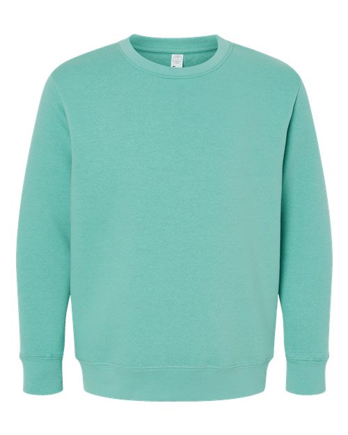 Youth Elevated Fleece Crewneck Sweatshirt - Saltwater