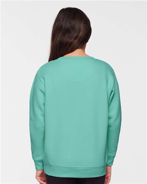 Youth Elevated Fleece Crewneck Sweatshirt - Saltwater