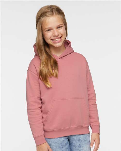 Youth Fleece Hoodie Sweatshirt - Mauvelous