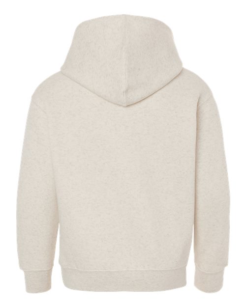 Youth Fleece Hoodie Sweatshirt - Natural Heather