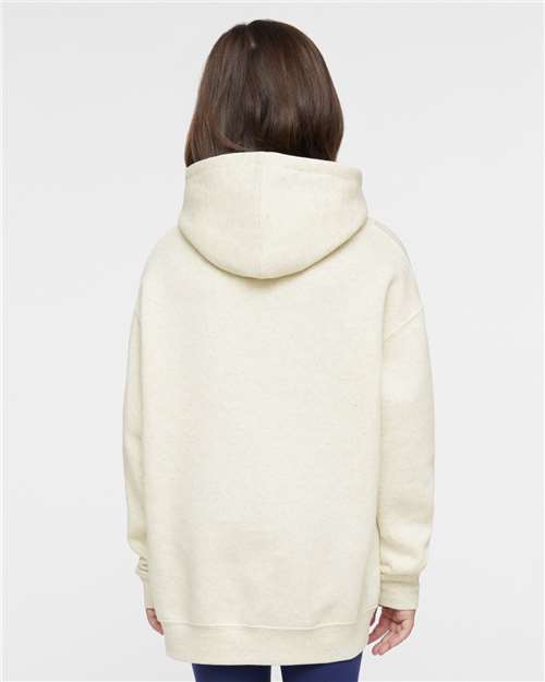 Youth Fleece Hoodie Sweatshirt - Natural Heather