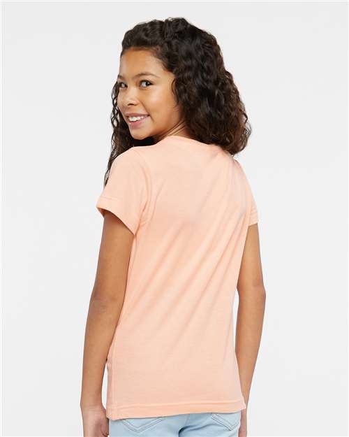 Girls' Fine Jersey Tee - Peachy
