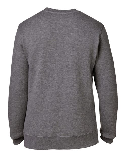 Unisex Premium Fleece Crewneck Sweatshirt - Charcoal Heather