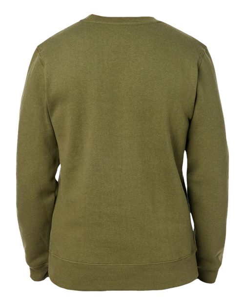 Unisex Premium Fleece Crewneck Sweatshirt - Military Green