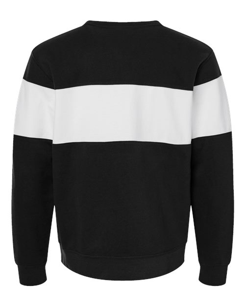 Unisex Varsity Fleece Crewneck Sweatshirt - Black