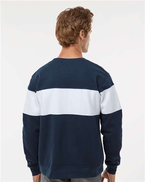 Unisex Varsity Fleece Crewneck Sweatshirt - Navy