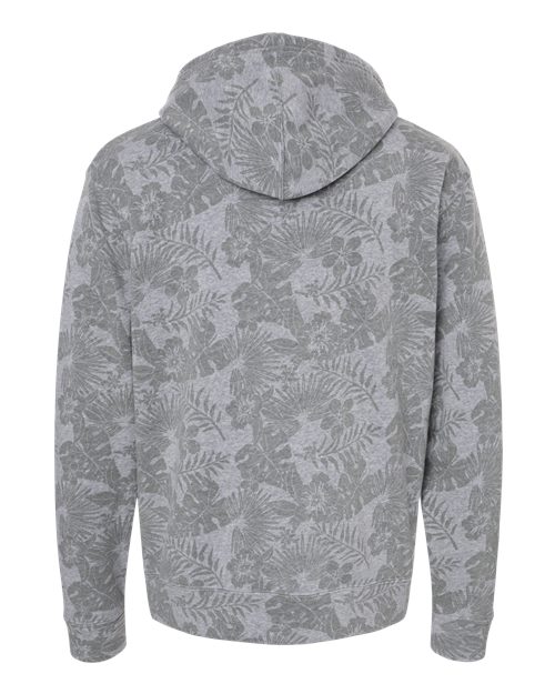 Men's Triblend Fleece Hooded Sweatshirt - Grey Aloha Triblend