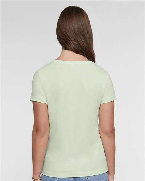 Women's Fine Jersey Tee - Honeydew
