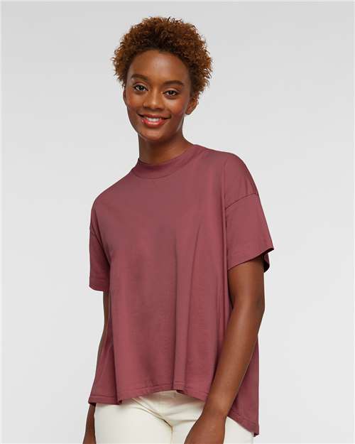 Women's Hi-Lo Tee - Rouge