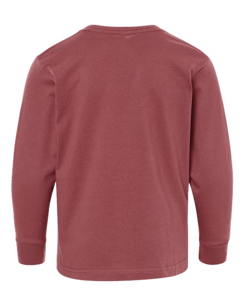 Youth Fine Jersey Long Sleeve Tee - Rouge