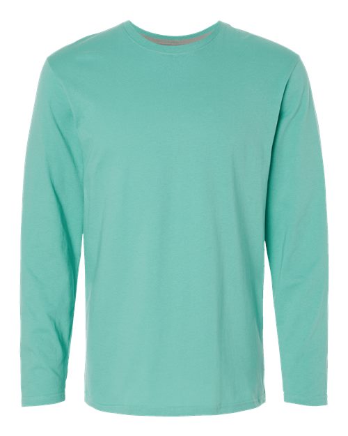 Men's Fine Jersey Long Sleeve Tee - Saltwater