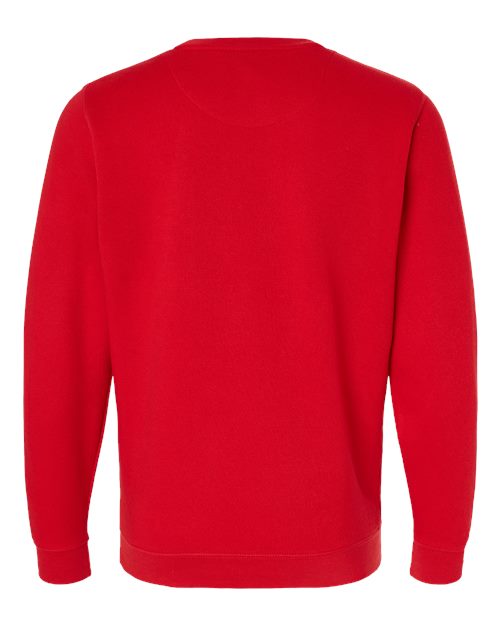 Unisex Elevated Fleece Crewneck Sweatshirt - Red