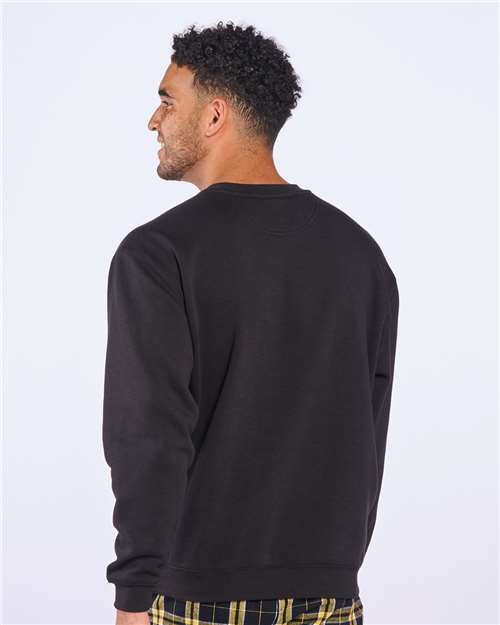 Men's Fleece Crewneck Sweatshirt - Black