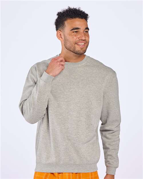 Men's Fleece Crewneck Sweatshirt - Oxford Heather