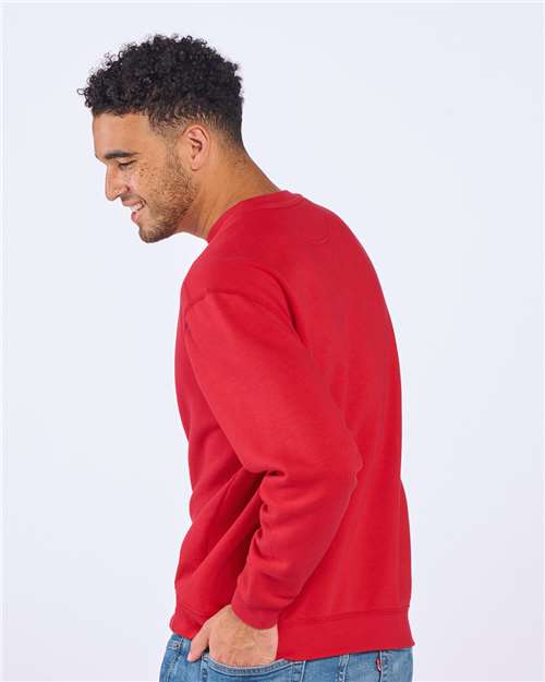 Men's Fleece Crewneck Sweatshirt - True Red