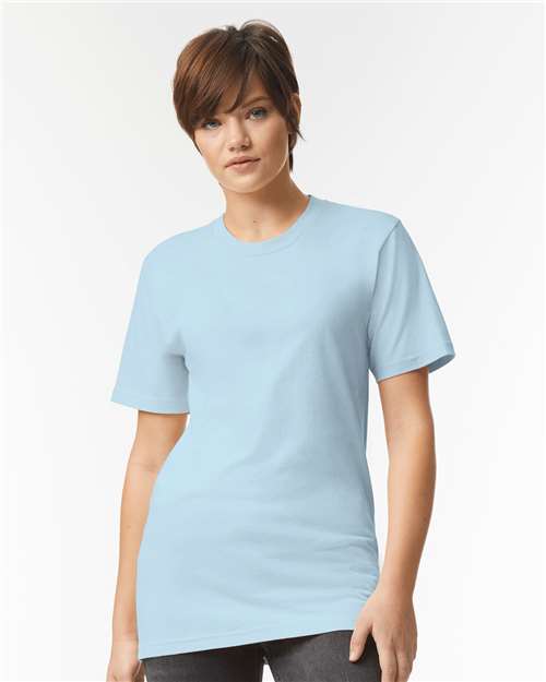 Unisex Fine Jersey Tee - Powder Blue