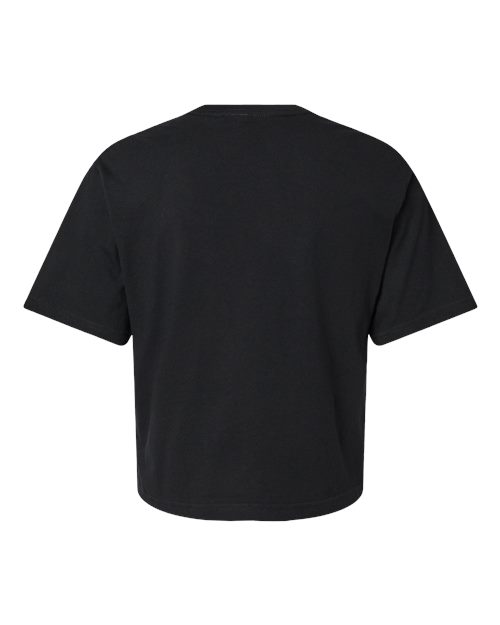 Women's Fine Jersey Boxy Tee - Black