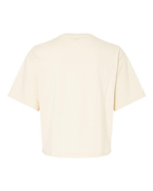 Women's Fine Jersey Boxy Tee - Creme