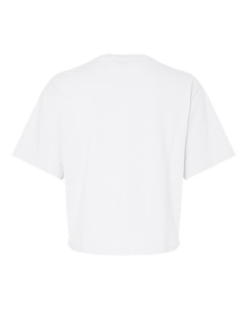 Women's Fine Jersey Boxy Tee - White