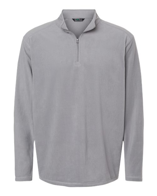 Unisex Eco Revive™ Micro-Lite Fleece Quarter-Zip Pullover - Athletic Grey