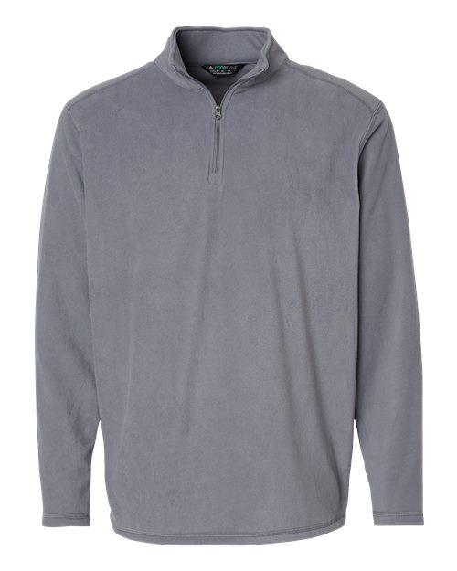 Unisex Eco Revive™ Micro-Lite Fleece Quarter-Zip Pullover - Graphite